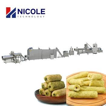 China Food Processing Machine Multifunctional Automatic Core Filling Snacks Production Puffed Food Twin Screw Extruder for sale