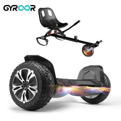 China 2021 GYROOR Unisex Smart Scooter Hoverkart Smart Karts Balance Wheel Kids Hoverboard Go Karts for sale