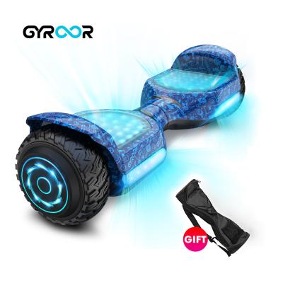 China Unisex Hot Sales Customized Gyroor 250w 6.5 Hoverboard With Speaker And Good After-sales Service for sale