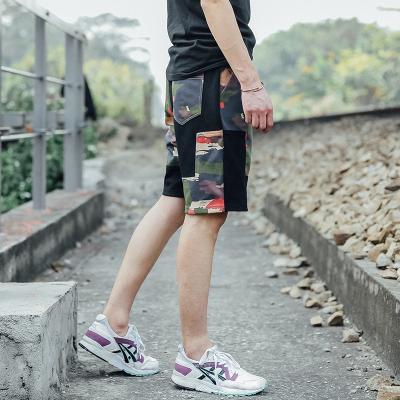 China High Quality Fashionable Anti-wrinkle Summer Cotton Casual Men's Camouflage Basketball Shorts for sale