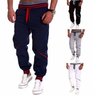 China Wholesale Custom Super Anti-Wrinkle September Cotton Joggers Track Pants Slim Fit White Mens Sports Tracksuit for sale