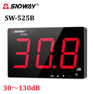 China SNDWAY SW-525B Wall Mounted Portable Handheld Quick Response 130dB Sound Sound Level Meter Digital 20*25*8cm for sale