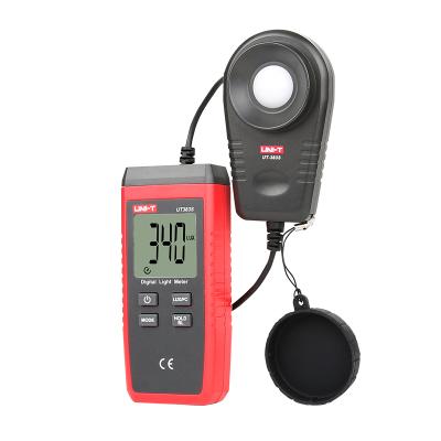 China Widely Used UNIT UT383S High Range Backlight Stable Auto Data Stand Hand Held Lab Slot Lux Digital Light Meter for sale