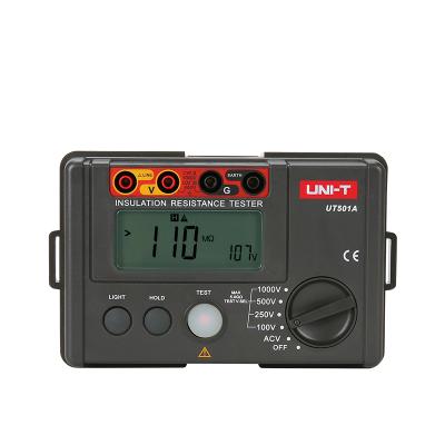 China UT501A AC Voltage Test UNIT 2000 Display Count Auto Range Digital Megger Handheld Insulation Resistance Tester for sale