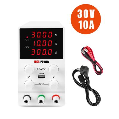 China High Quality Lab NICE-POWER SPS3010 30V 10A 4 Digital USB Adjustable Switching Regulated Variable DC Power Supply For Mobile Repair for sale