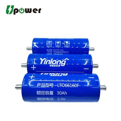 China Toys Fast Charging 2.3V 45Ah Battery Yinlong Lto Lithium Titanate 40ah à venda