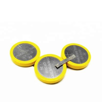 中国 Consumer Electronics Customize 9V CR2450 Lithium Battery Button Cell Battery Pack 販売のため