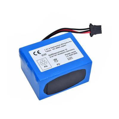 China Rechargeable Medical Toys 12V 2900mah Battery Pack Sealed Lead LC-S2912NK For NIHON KOHDEN Defibrillator X041B for sale