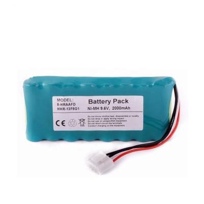 China Toys Replacement Battery 9.6V 2000mAh NI-MH Medical Battery For Fukuda 8-HRAAFD HHR-13F8G1 FCP-2155 FX-2111 zu verkaufen