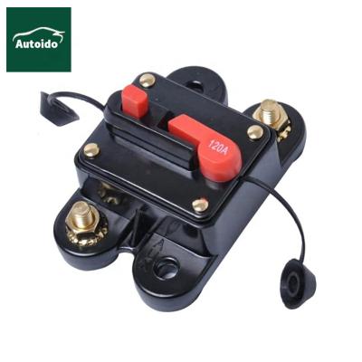 China Plastic Or Metal Marine Circuit Breaker 50Amp For Boat Fishing With Manual Reset, Water Proof, 12V- 48V DC for sale