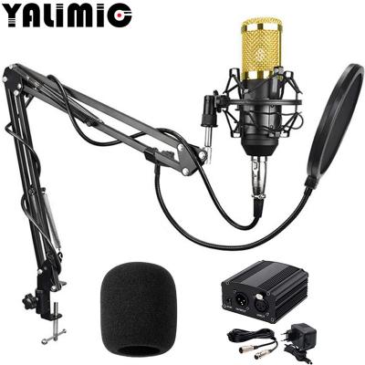 China NB-35 Power NB-35 Bracket Microphone 48V Studio Recording BM 800 Professional Handheld Capacitive Audio Microphone Phantom Set for sale