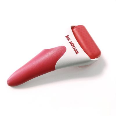 China Handheld Facial Roller Silicone Ice Skin Massager Gel Cooling Roller For Face Eye for sale