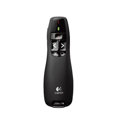 China Hot Selling Wireless Indicator Logitech R400 Presenter Built In Class 2 Laser Indicator With LCD Display for sale