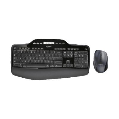 China Logitech MK710 Comfortable Wireless Keyboard With Mouse Wireless Computer Keyboard Mouse Button Mouse for sale