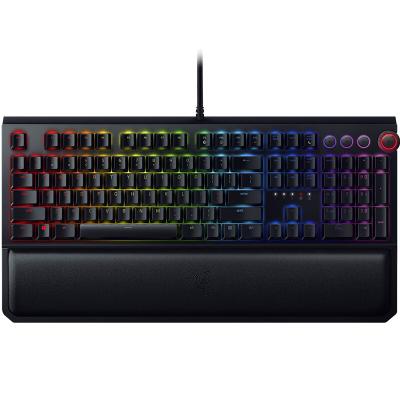 China Original Razer Blackwidow RGB Switch 104Keys Elite Switch Keyboard Wrist Support Orange Right Handed Mechanical Gaming Keyboard for sale