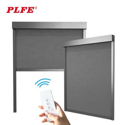 China Modern Electric Smart Windproof Retractable Screens PLFE High Strength Long Warranty for sale