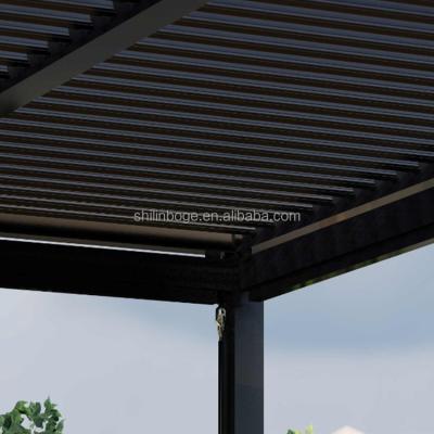 China Six Guarantee Function Prevention Function Chinese Outdoor Garden Gazebo Modern Aluminum Pavilions for sale