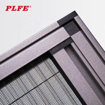 China Modern Fiberglass Mesh Net Folding Screen Anti-mosquito Door for sale