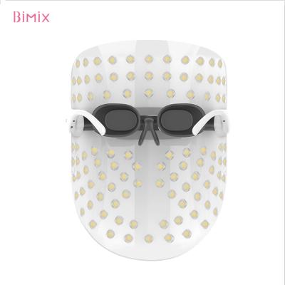 China Skin Tightening Bimix Drop Shipping Free Sample Skin Care 3 Colors Photon Light Therapy Red Led Facial Mask for sale