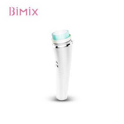 China Electric Face Body Makeup Bimix Silicon Exfoliator Scrubber DEEP CLEANING Facial Rotating Cleansing Brush for sale