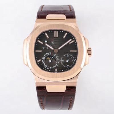 China Factory ETA 240 Luxury Mechanical Watch ZF Day/Date 2022 Multifunctional Rose Gold 5712 Brand PP Watch New 40mm Watch for sale