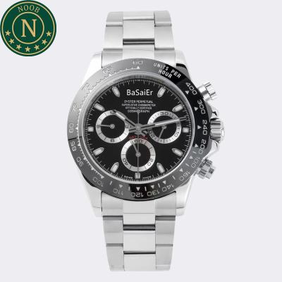 China Noob Factory 12.4mm ETA Chronograph Movement Night Vision 904L Steel Sapphire Glass Waterproof Luxury Day RLX Watch for sale