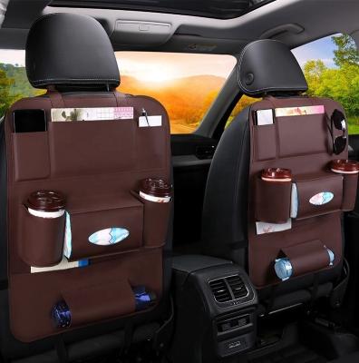 China Interior Car Leather Back Seat Organizer - Accessories Eco-friendly Cars PU for sale