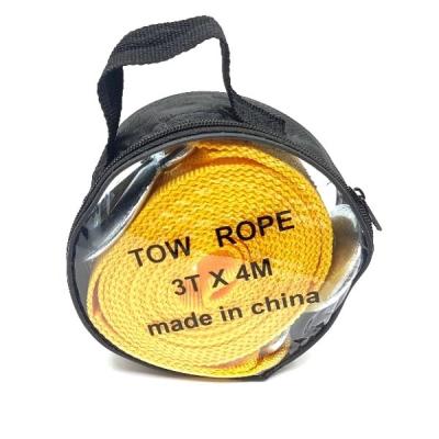 China Car Accessories 3TX4M Tow Rope Emergency Tools Booster Cable Battery Clip for sale