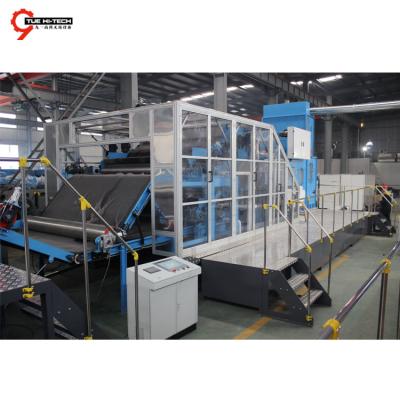 China small non woven production line Carding Machine for Wipe Fabric for sale