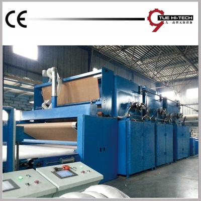 China Thermal bonding double belt oven for nonwoven production line for sale