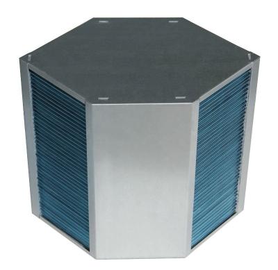 China residential & Commercial Hot Sale Aluminum Plate Cross Flow Air Counter Heat Exchanger for sale