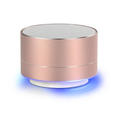 China Wireless Charger For Mobile Phone Amazon 2021 Selling BT Mini Portable Speakers Cute Wireless Speaker BTA02 Luxury Brand For Car Home Travel Camping Rise for sale