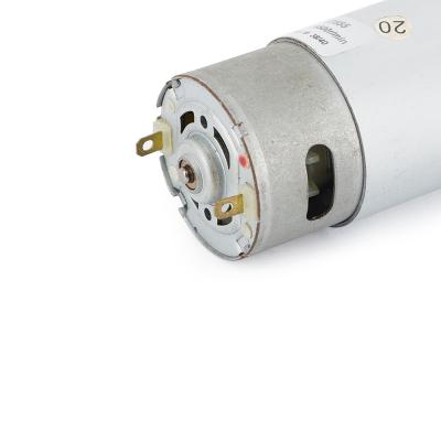 China Mahjong table ZHENGKE 12 Volt DC Gear Motor ZGA42FH HIGH TORQUE 24RPM 12KG.CM FOR CONVEYOR for sale