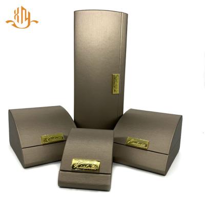 China XIANGYU fashionable wholesale custom made luxury leather jewelry gift box with logo,jewelry box for sale