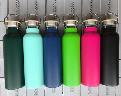 China PORTABLE Bpa Free Reusable Sport Bottles 350/500/600/750ML For Hot/Cold Water, Stainless Steel Vacuum Insulated Water Bottle for sale