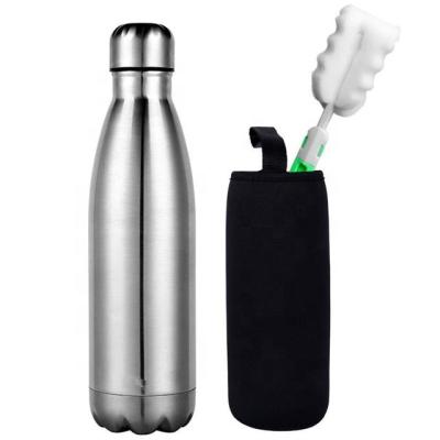 China PORTABLE Stainless Steel Water Bottle 17oz Double Wall Cola Shape Vacuum Insulated Coffee Mug for sale