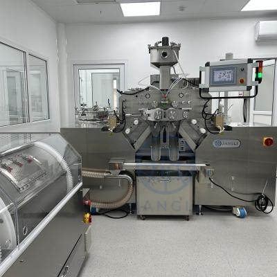 China 6 inch medium scale servo automatic soft gelatin capsule encapsulation machine in Kazakhstan for sale