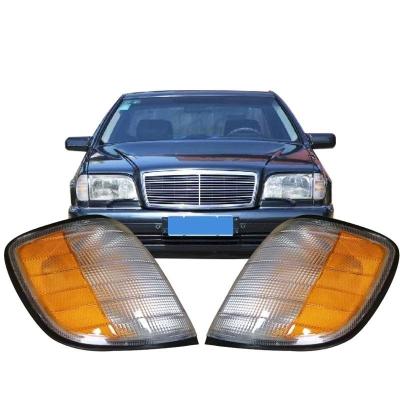 China ABS plastic USA version side corner light headlight marker turn signal light auto side lamp for Benz W140 S280 S300 S320 S500 S600 for sale