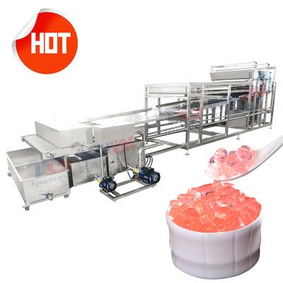 China New Style Commercial Automatic Popping Boba Making Machine For Bubble Tea Milktea Ingredients Production Line for sale