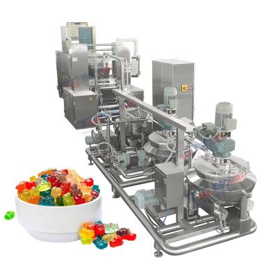 China Automatic Factory China Factory Big Jelly Gummy Candy Forming Making Machine for sale