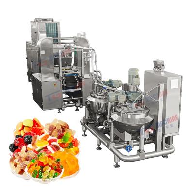 China Factory Automatic Candy Depositor Jelly Gummy Candy Forming Making Machine Supplier for sale