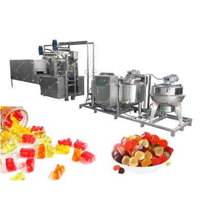 China food & Fully Automatic Beverage Factory Production Confectionery Equipment And Gummy Candy Making Machine for sale