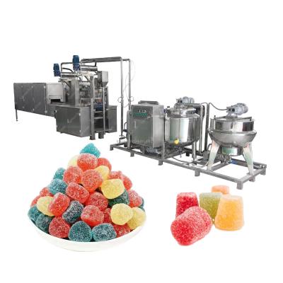 China food & Full Automatic Beverage Factory Saltwater Toffee Candy Machine with Candy Kettle for Confectionery Maker for sale