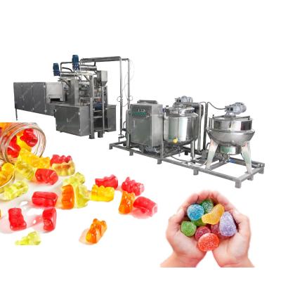 China Factory High Capacity Gummy Bear Production Line Confectionery Jelly Candy Making Machine for sale