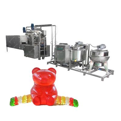 China food & Full Automatic Beverage Factory Candy And Jelly Gummy Candy Making Machine for sale