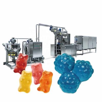 China Food Processing Machine Bear Gummy Candy Making Machine And 3Ply Candy Pad Making Machine for sale