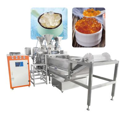 China food & Beverage Factory Agar Agar Machine Popping Machine Small Boba Jumping Boba Jelly Pearl Food and Beverage Factory Automatic Crystal Ball Agar for sale