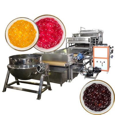 China Full automatic food processing machine high capacity boba machine pop boba and popping boba making machine for sale