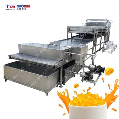 China Factory Hot Sale Automatic Agar Juice Balls Machine Popping Boba Making Machine Production Line for sale