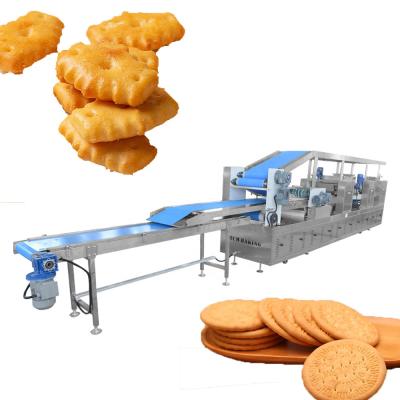 China Factory direct sales factory price production line of snack food biscuit making machine manufacturers in china for sale